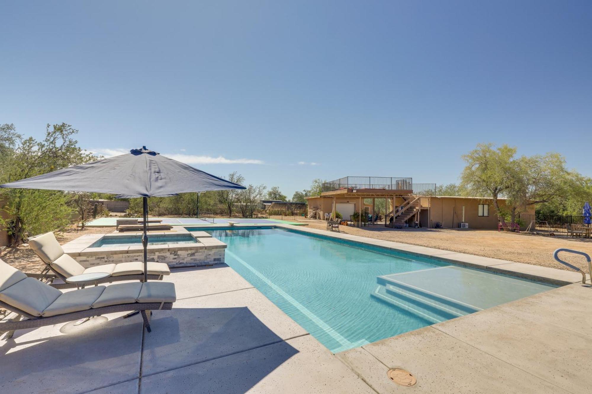 Oro Valley Retreat With Pool, Spa And Rooftop Views! Exteriér fotografie